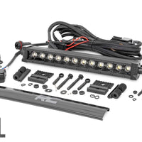 12 Inch Black Series LED Light Bar | Single Row | Amber DRL