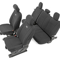 Seat Covers | FR Bucket and RR Bench | Ford F-150/Lightning/F-250/F-350 (15-23)
