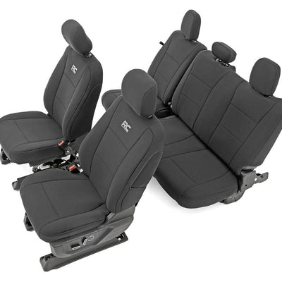 Seat Covers | FR Bucket and RR Bench | Ford F-150/Lightning/F-250/F-350 (15-23)