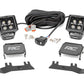 LED Ditch Light Kit | 2in Black Pair | White DRL | Chevy/GMC 1500 (14-18 & Classic)