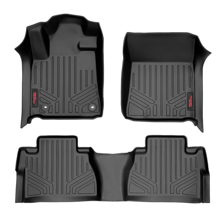Floor Mats | FR & RR | CrewMax | Toyota Tundra 2WD/4WD (2014-2021)