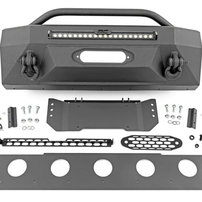 Front Bumper | Hybrid | 20" Blk LED | Toyota 4Runner 2WD/4WD (2014-2024)