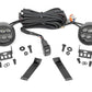 LED Light Kit | Ditch Mount | Black Series Round | 3.5 Inch | Amber DRL | Jeep Cherokee KL (14-21)