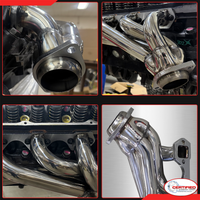 Stainless Shorty Headers – 1979–1993 Mustang 5.0L with Upgraded Copper Gaskets