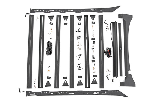Roof Rack | FR 40 Inch Single Row BLK LED | Ford F-150 2WD/4WD (2015-2018)