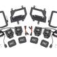 LED Light Kit | Fog Mount | Dual 2" Black Pairs | SAE | Ford F-150 (15-17)