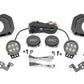 LED Fog Light Kit | 3.5 Inch Round Black Series | Amber DRL | Toyota Tacoma (16-23)