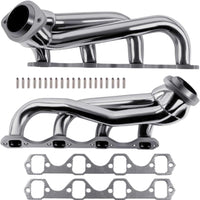 Stainless Steel Shorty Exhaust Headers Compatible with Ford Mustang 1979–1993 5.0L V8