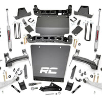 7 Inch Stamped Steel LCA Lift Kit | Forged UCA | Bracket | N3 Struts | Chevy/GMC 1500 (16-18)
