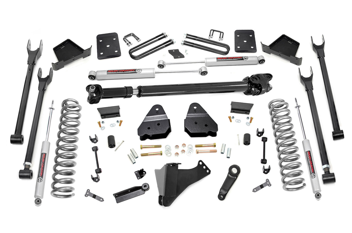 6 Inch Lift Kit | 4-Link | No OVLD | D/S | Ford F-250/F-350 Super Duty (17-22)