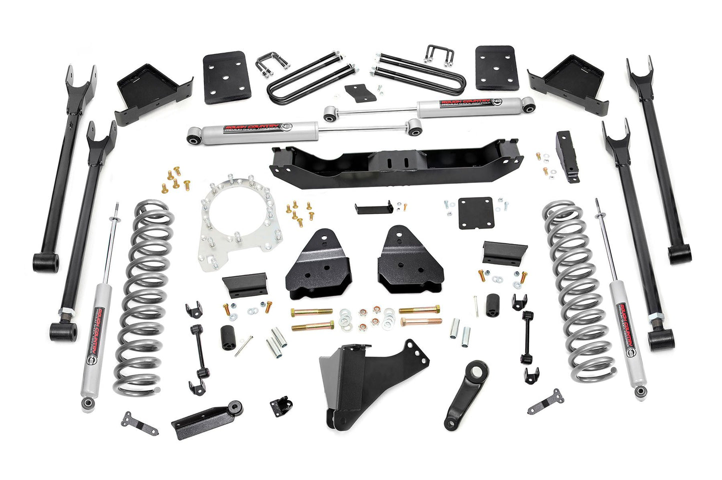 6 Inch Lift Kit | 4-Link | No OVLD | Ford F-250/F-350 Super Duty 4WD (17-22)