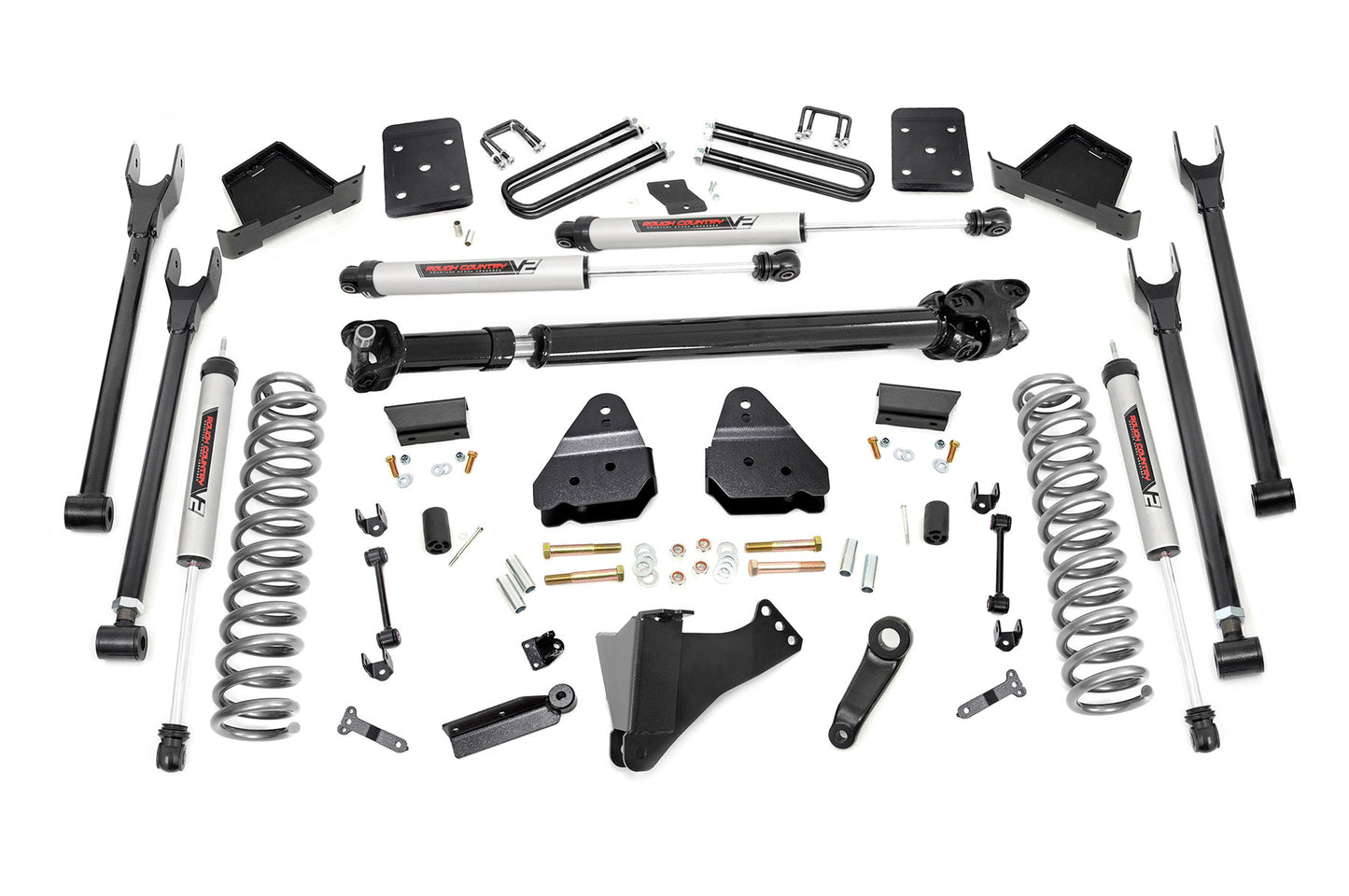 6 Inch Lift Kit | Diesel | 4 Link | D/S | V2 | Ford F-250/F-350 Super Duty (17-22)