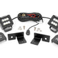 LED Light | Under Bed Mount | 2" Black Pair | Spot | Polaris General/General XP