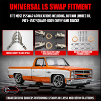 Stainless Shorty Headers – LS Swap 4.8–6.2 with Upgraded MLS Gaskets