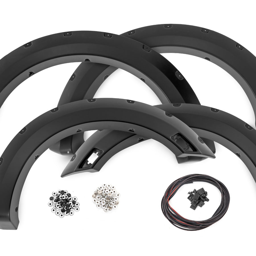 Pocket Fender Flares | UX Ingot Silver | Ford Ranger 2WD/4WD (2019-2023)