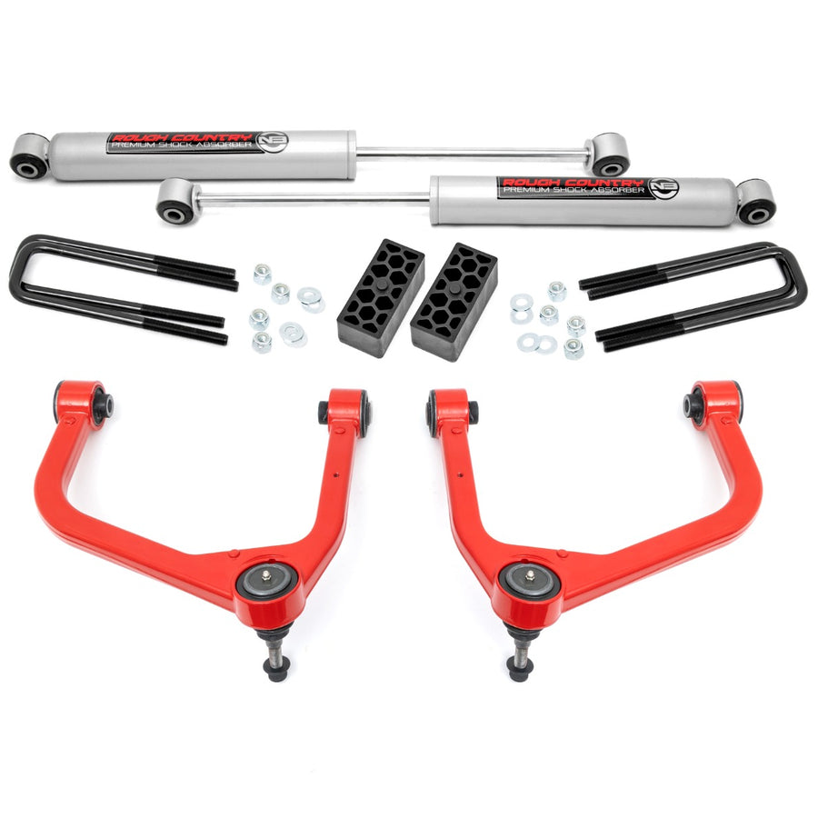 3.5 Inch Lift Kit | N3 Struts | Chevy Silverado 1500 2WD/4WD (2019-2024)