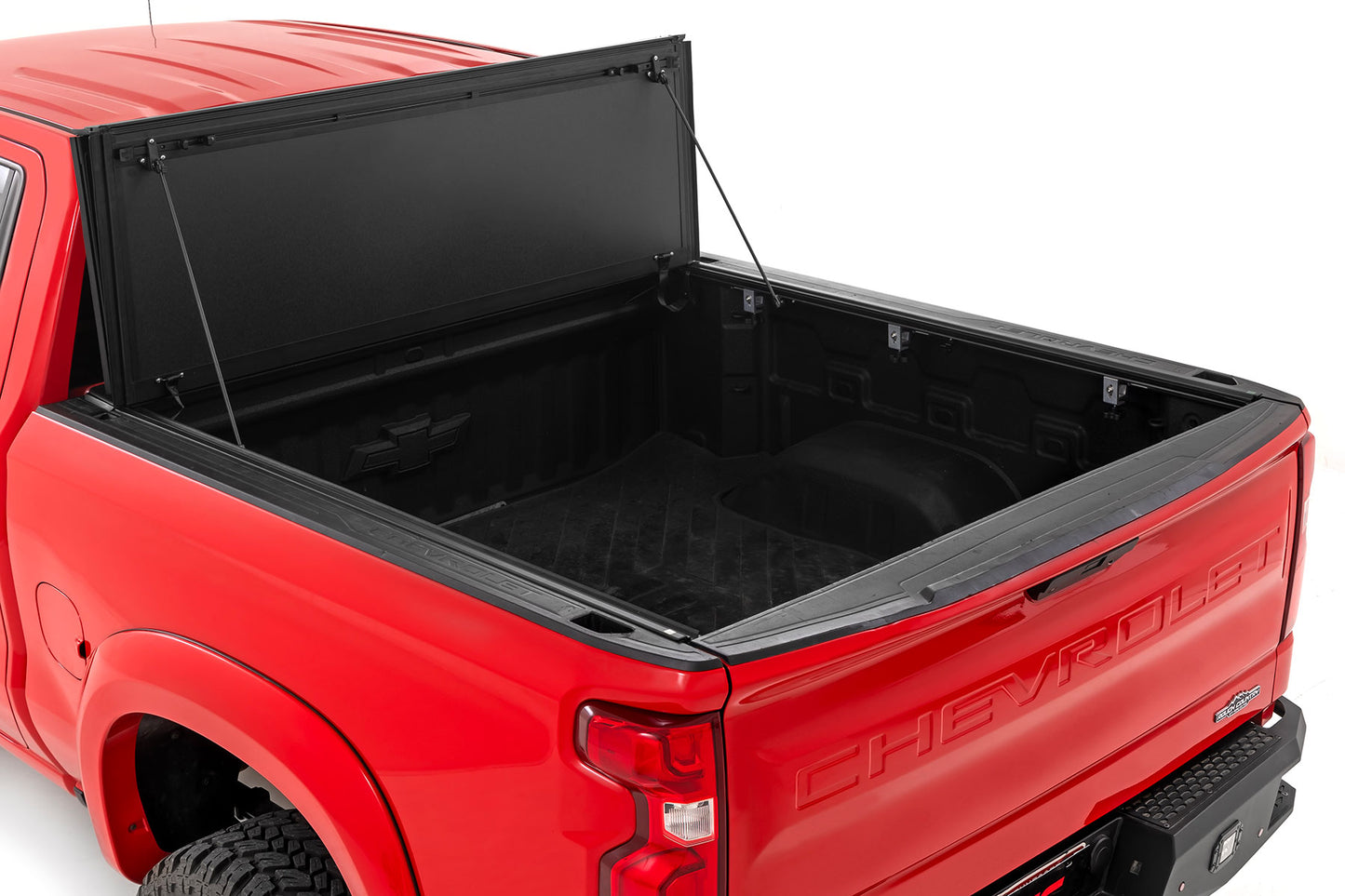 Hard Tri-Fold Flip Up Bed Cover | 5'10" Bed | Chevy/GMC 1500 (19-24)