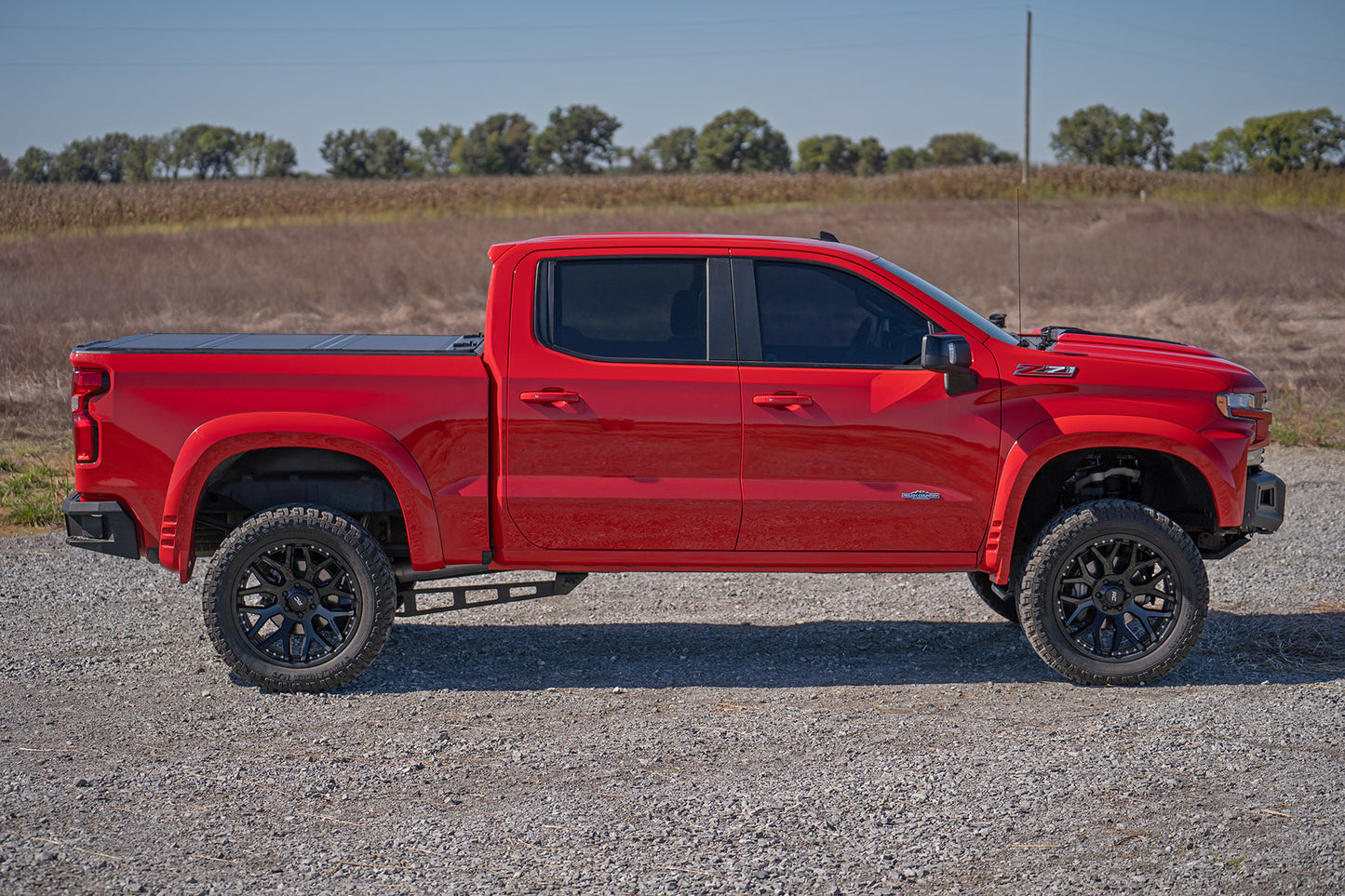 Hard Tri-Fold Flip Up Bed Cover | 5'10" Bed | Chevy/GMC 1500 (19-24)