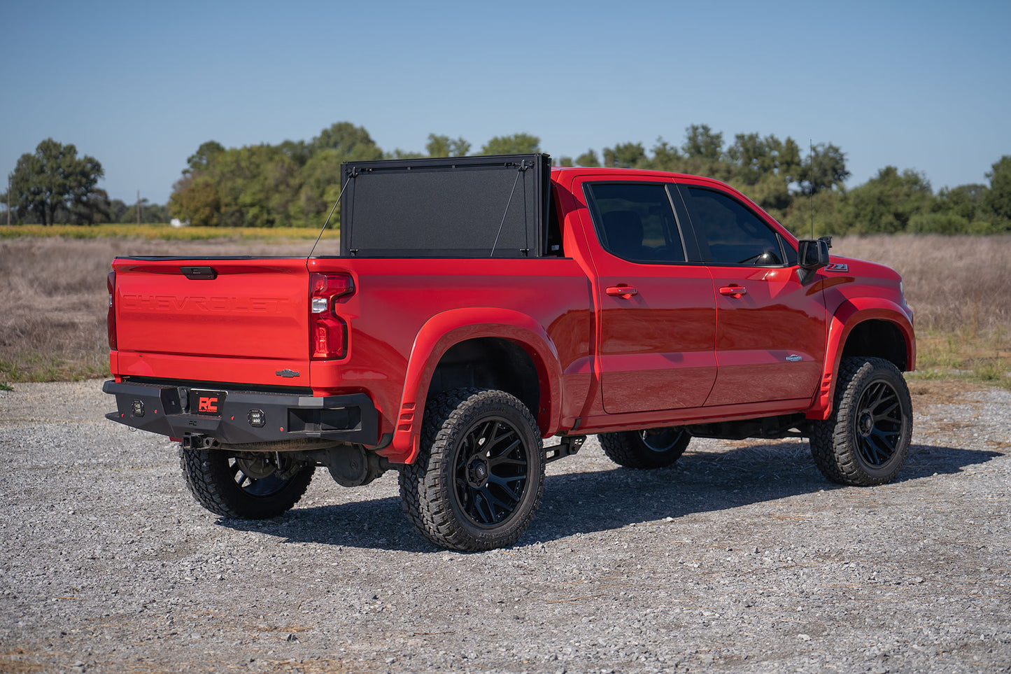 Hard Tri-Fold Flip Up Bed Cover | 5'10" Bed | Chevy/GMC 1500 (19-24)