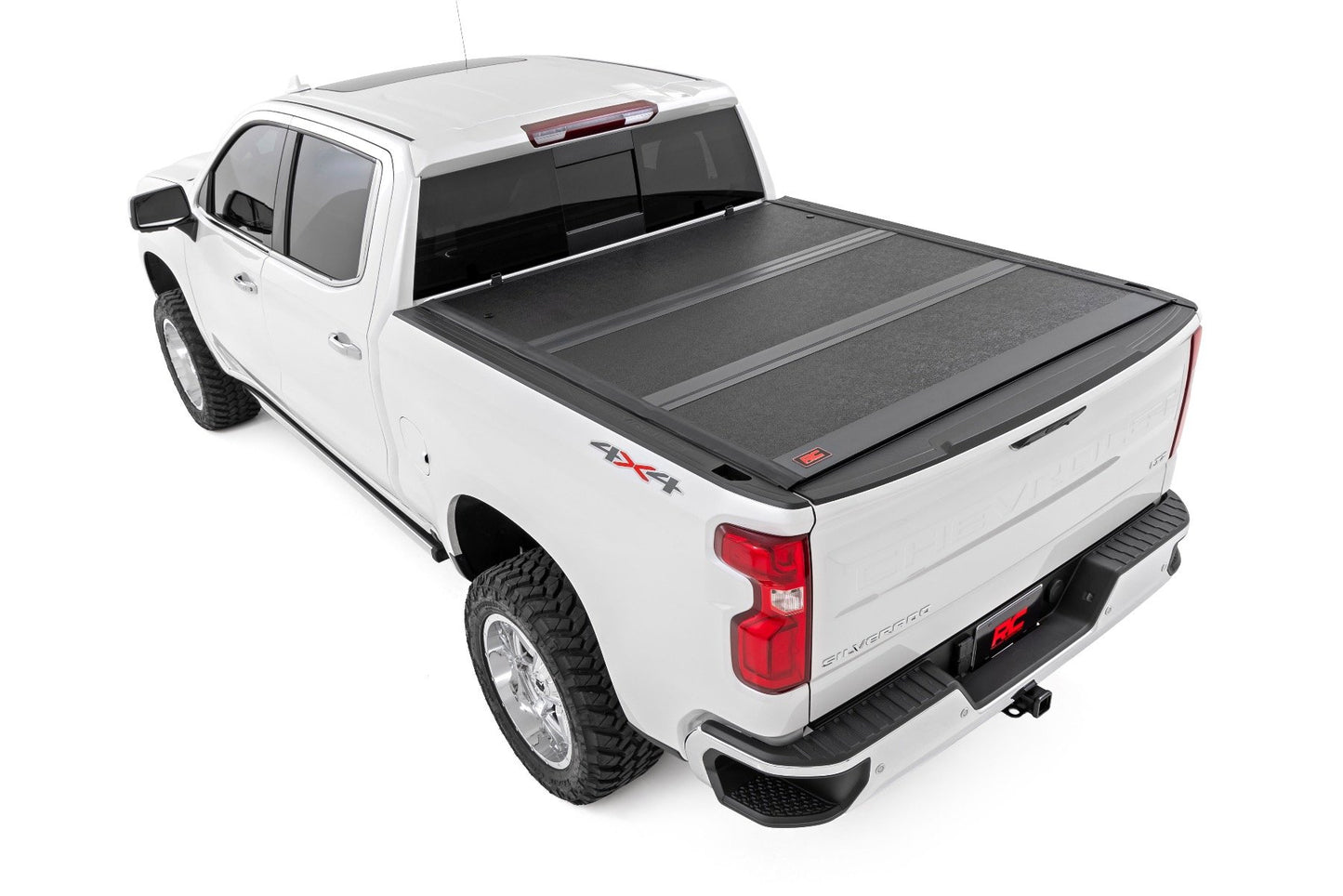 Hard Low Profile Bed Cover | 5'9" Bed | Rail Caps | Chevy/GMC 1500/2500HD/3500HD (14-19)