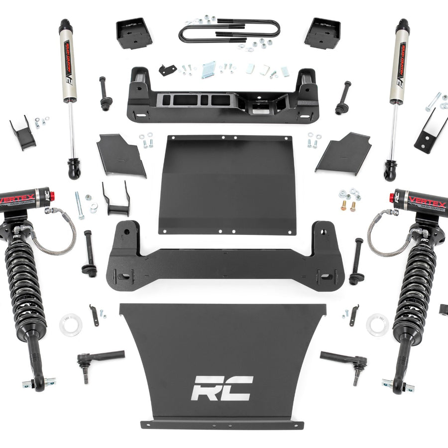 6 Inch Lift Kit | Mono Leaf Rear | Vertex/V2 | GMC Sierra 1500 2WD/4WD (19-24)