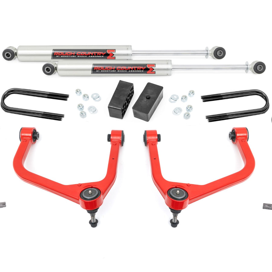 3.5 Inch Lift Kit | Mono Leaf Rear | M1 Struts/M1 | GMC Sierra 1500 (19-24)