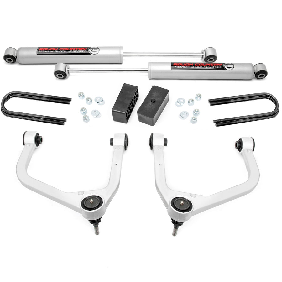 3.5 Inch Lift Kit | Mono Leaf Rear | N3 Struts | GMC Sierra 1500 (19-24)