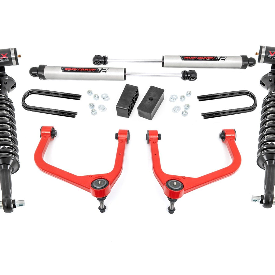 3.5 Inch Lift Kit | Mono Leaf Rear | Vertex/V2 | GMC Sierra 1500 (19-24)