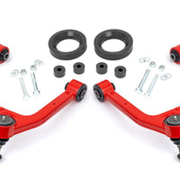 1.75 Inch Leveling Kit | Forged Red UCA | AT4 | GMC Sierra 1500 4WD (19-24)