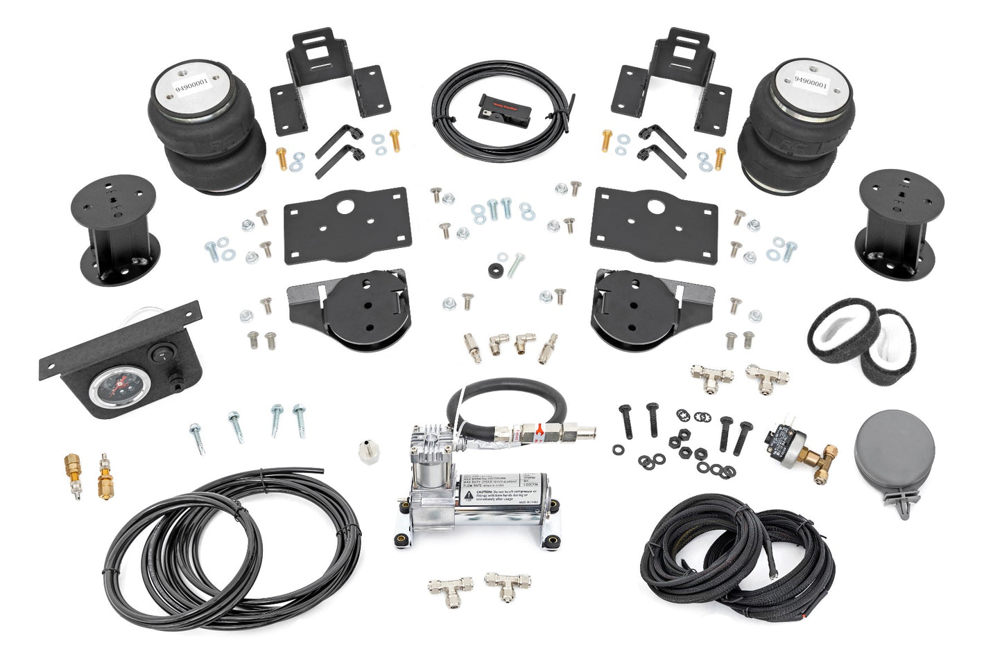 Air Spring Kit w/compressor | 6 Inch Lift Kit | Ram 1500 4WD (2019-2024)