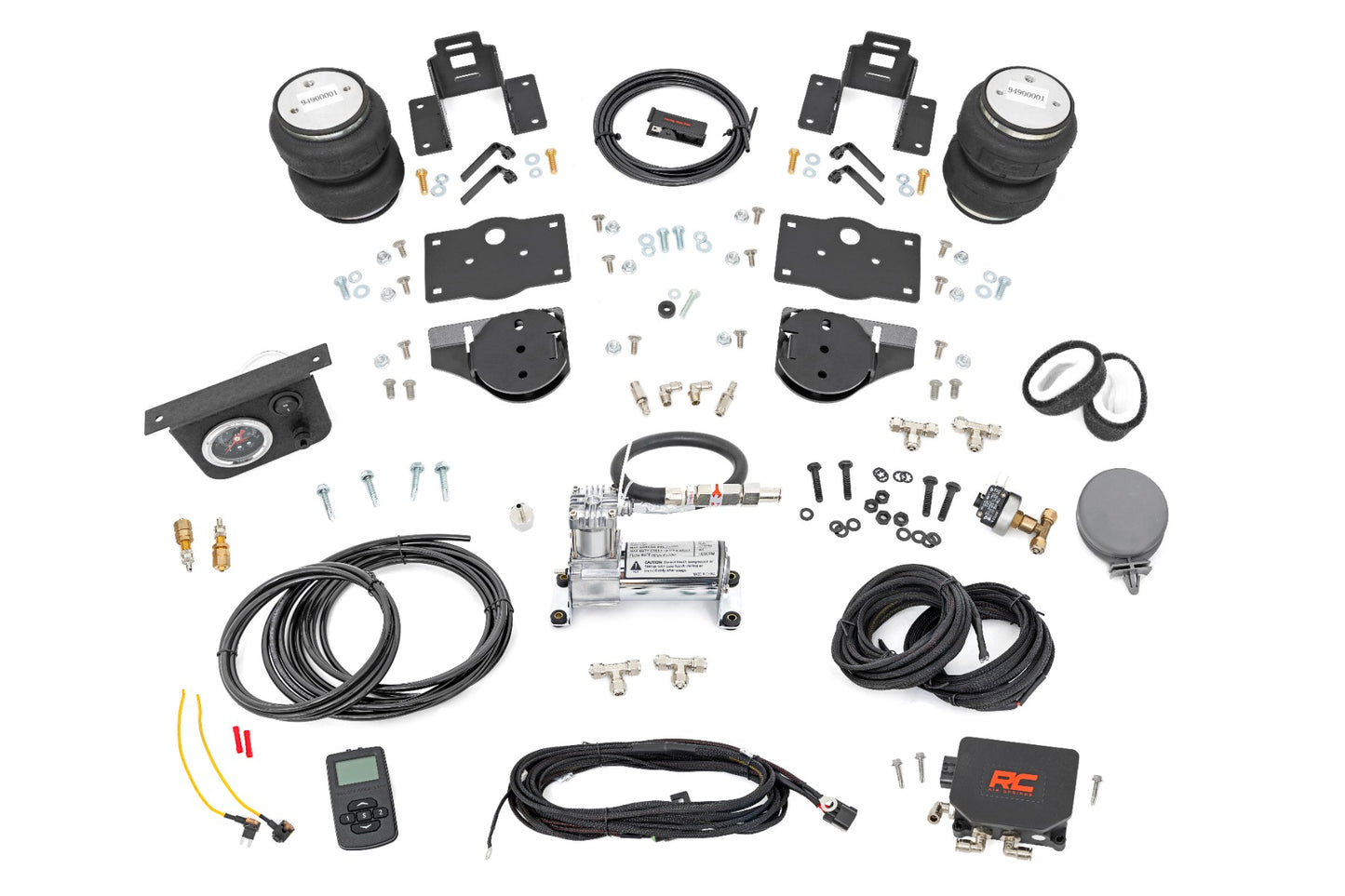 Air Spring Kit w/compressor | Wireless Controller | Ram 1500 4WD (2019-2024)