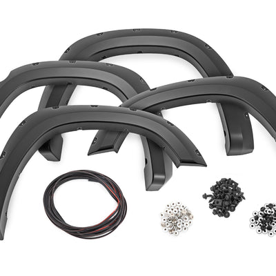 Pocket Fender Flares | PXQ Black Metallic | Ram 1500 2WD/4WD (19-24)