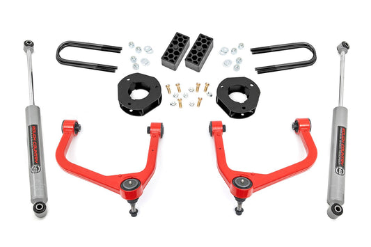 3.5 Inch Lift Kit | Rear Mono Leaf | Chevy Silverado 1500 2WD/4WD (2022-2024)