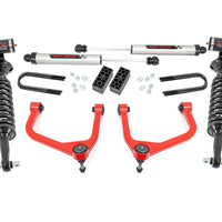 3.5 Inch Lift Kit | Vertex/V2 | Rear Mono Leaf | Chevy Silverado 1500 (22-24)