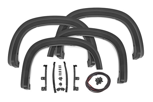 Fender Flares | Sport | GAZ Summit White | Chevy Silverado 1500 (19-24)