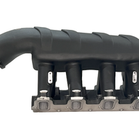 Black Aluminum Chevy LS Hi-Ram Intake Manifold Rectangle Port