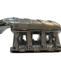 Polished Aluminum Chevy LS Hi-Ram Intake Manifold Rectangle Port, Hi Ram