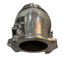 Polished Aluminum Chevy LS Hi-Ram Intake Manifold Rectangle Port, Hi Ram