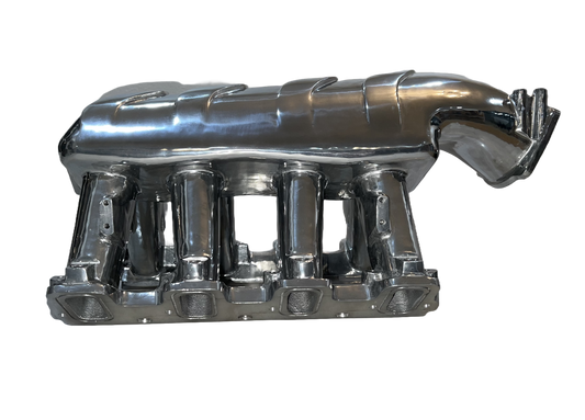 Polished Aluminum Chevy LS Hi-Ram Intake Manifold Rectangle Port, Hi Ram