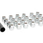 Lug Nut Set | 1/2x20 | 24 Qty | Chrome | Open End