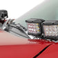 LED Light Kit | Ditch Mount | Dual 2" Black Pairs | Amber DRL | Toyota Tundra (14-21)