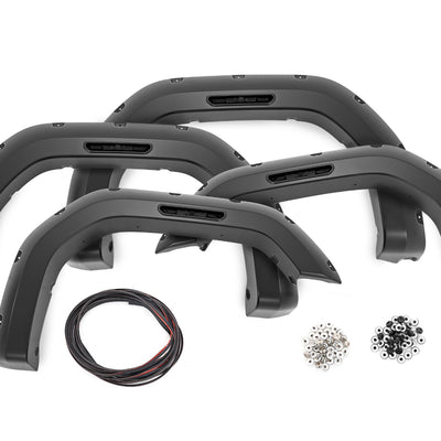 Pocket Fender Flares | GAN Silver Ice Metallic | GMC Sierra 2500 HD/Sierra 3500 HD (20-24)