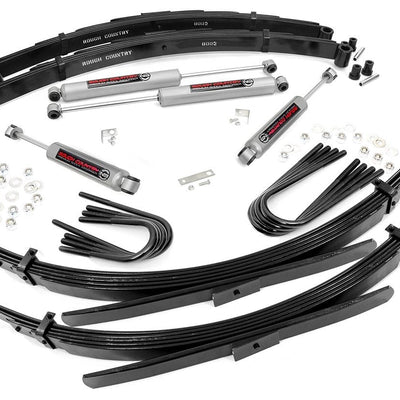 2 Inch Lift Kit | 52 Inch RR Springs | GMC Half-Ton Suburban/Jimmy 4WD (88-91)