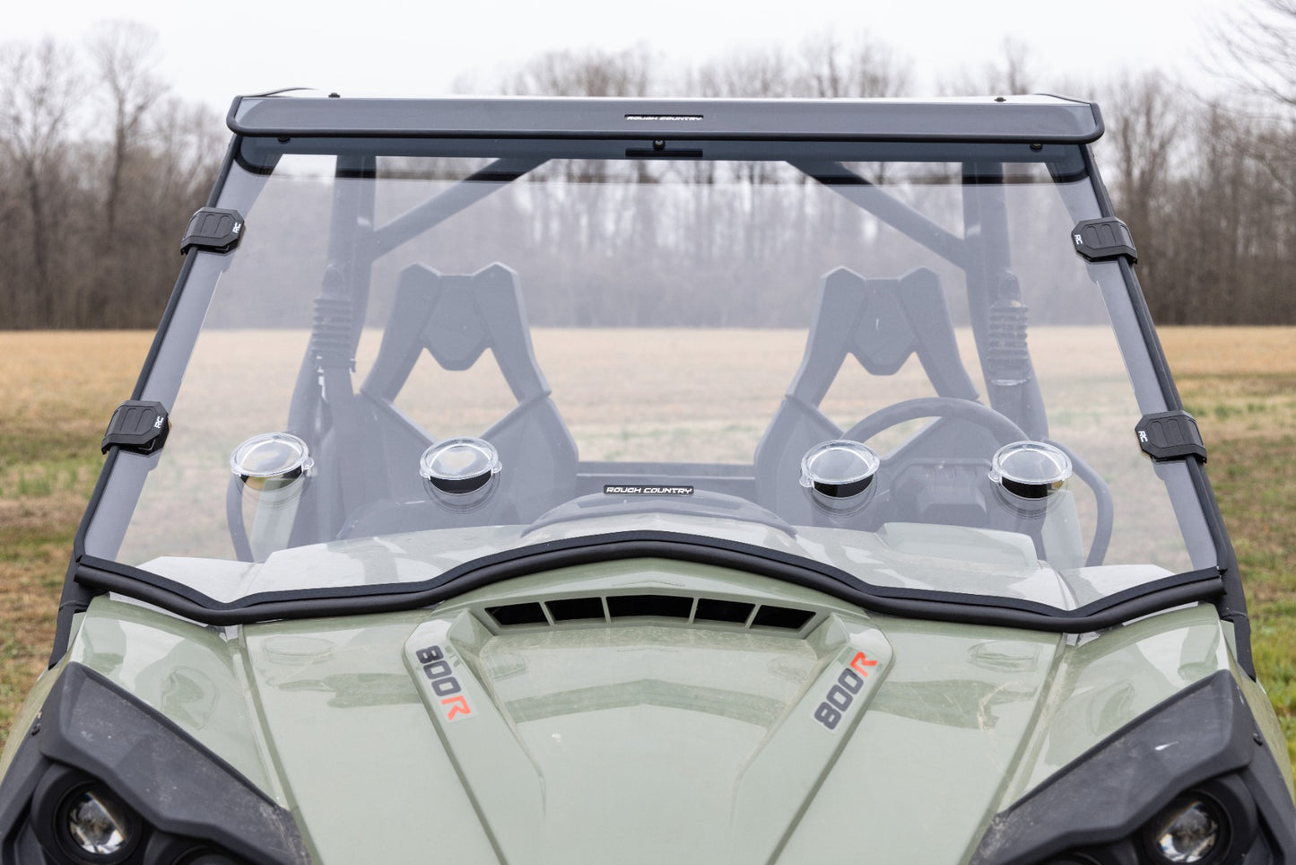 Vented Full Windshield | Scratch Resistant | Can-Am Commander 1000