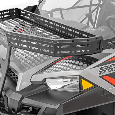 Front Cargo Rack | 6" Black Slimline | Polaris Ranger XP 900/Ranger XP 1000