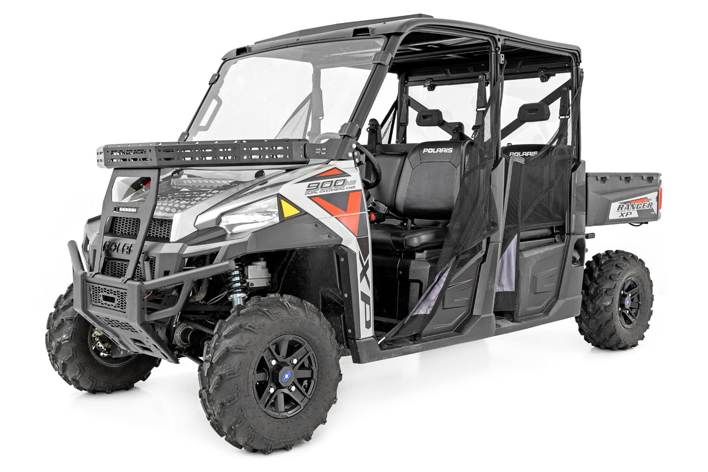 Front Cargo Rack | 6" Black Slimline | Polaris Ranger XP 900/Ranger XP 1000