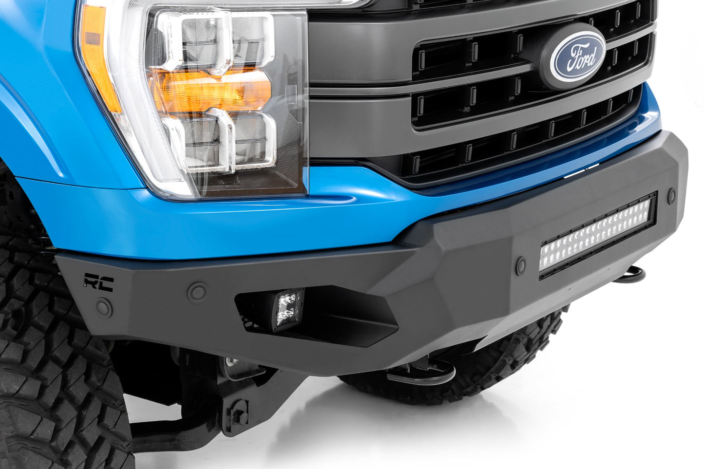 High Clearance Front Bumper | LED Lights & Skid Plate | Ford F-150 (21-24)