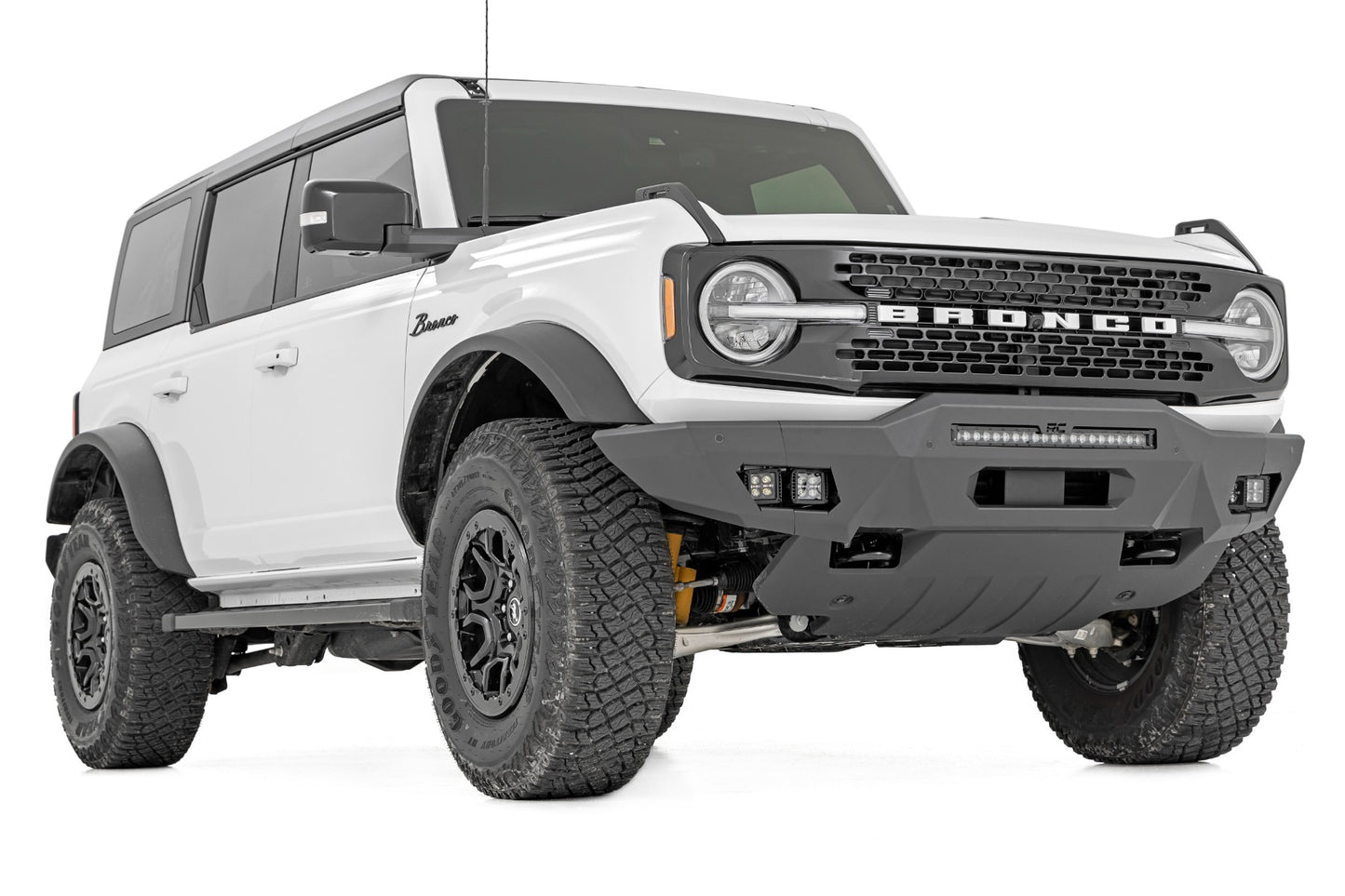 Front Bumper | Modular | Full Wings | Flood | Fog | Ford Bronco 4WD (21-24)