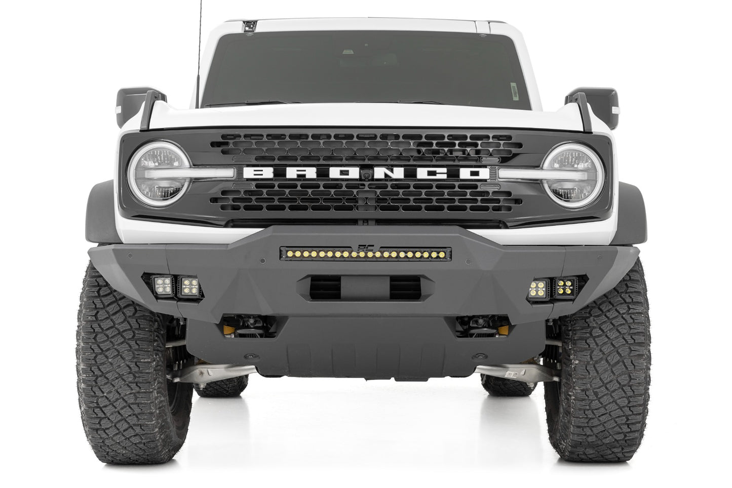 Front Bumper | Modular | Full Wings | Ford Bronco 4WD (2021-2024)