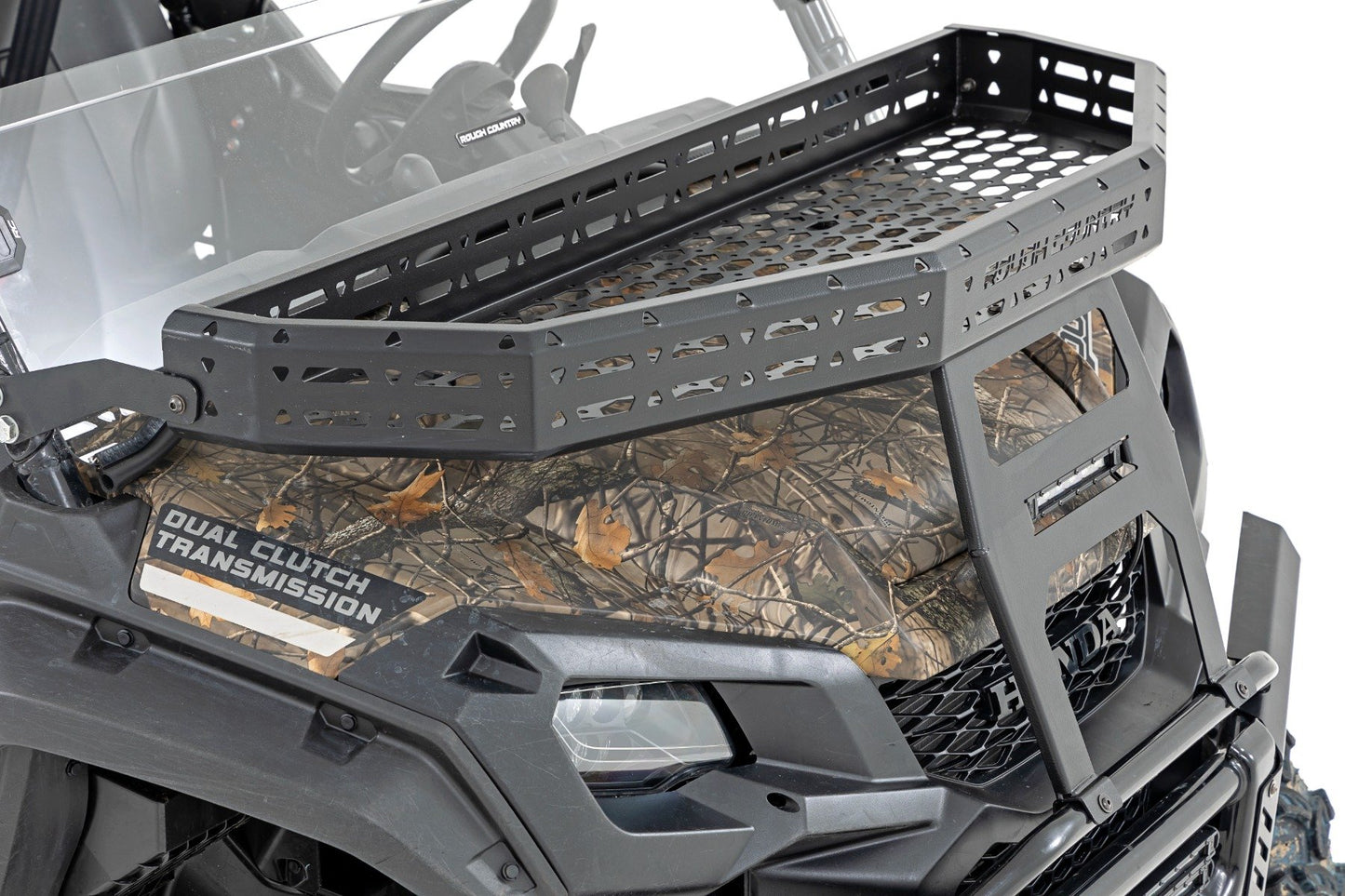 Front Cargo Rack | Black Series LED | 6" Light | Slime Line | Honda Pioneer 1000/Pioneer 1000-5